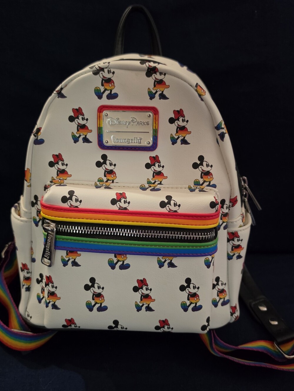 Disney Loungefly Mickey Mouse Pride Mini Backpack